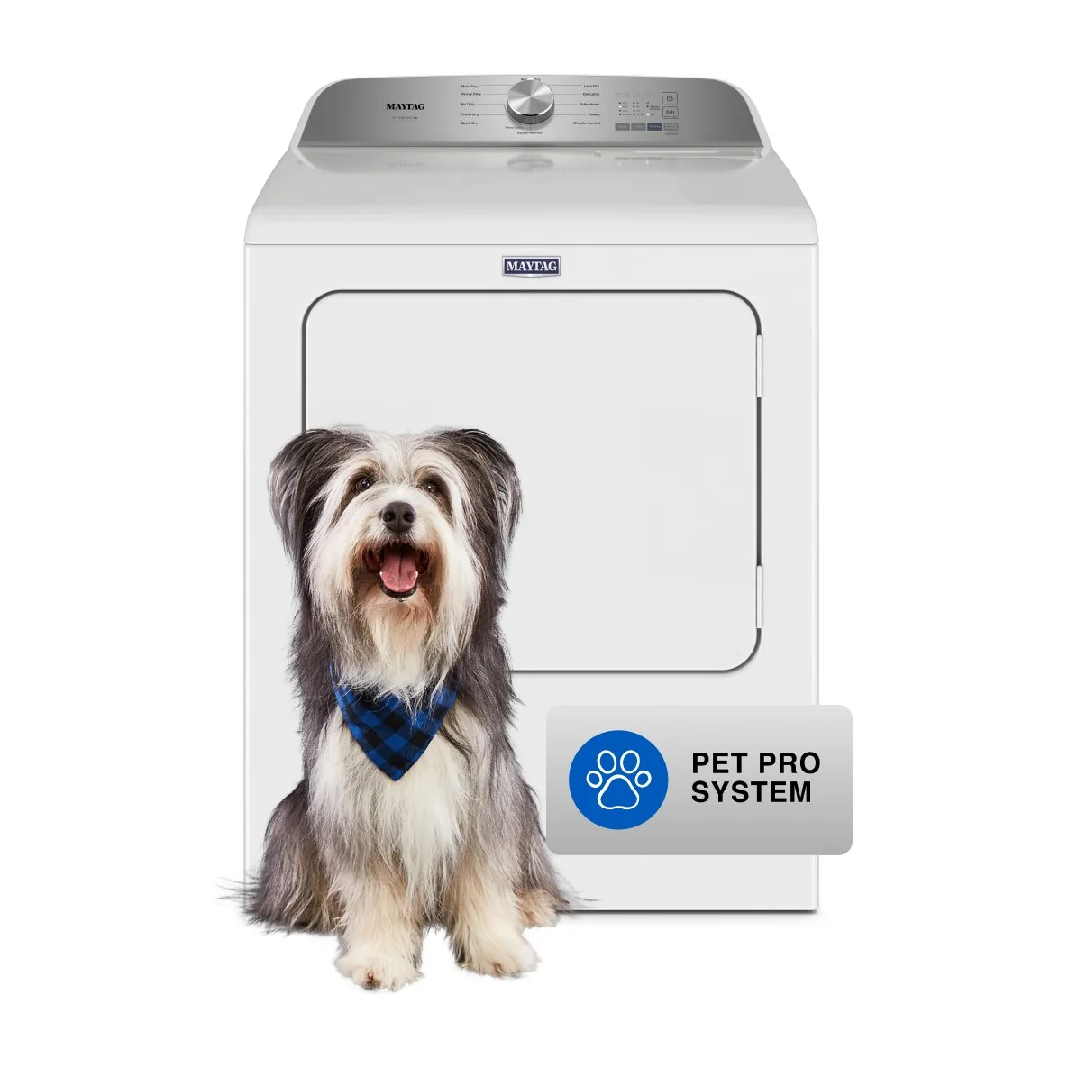 Factory Closeout Maytag Pet Pro Top Load Electric Dryer - 7.0 cu. ft.