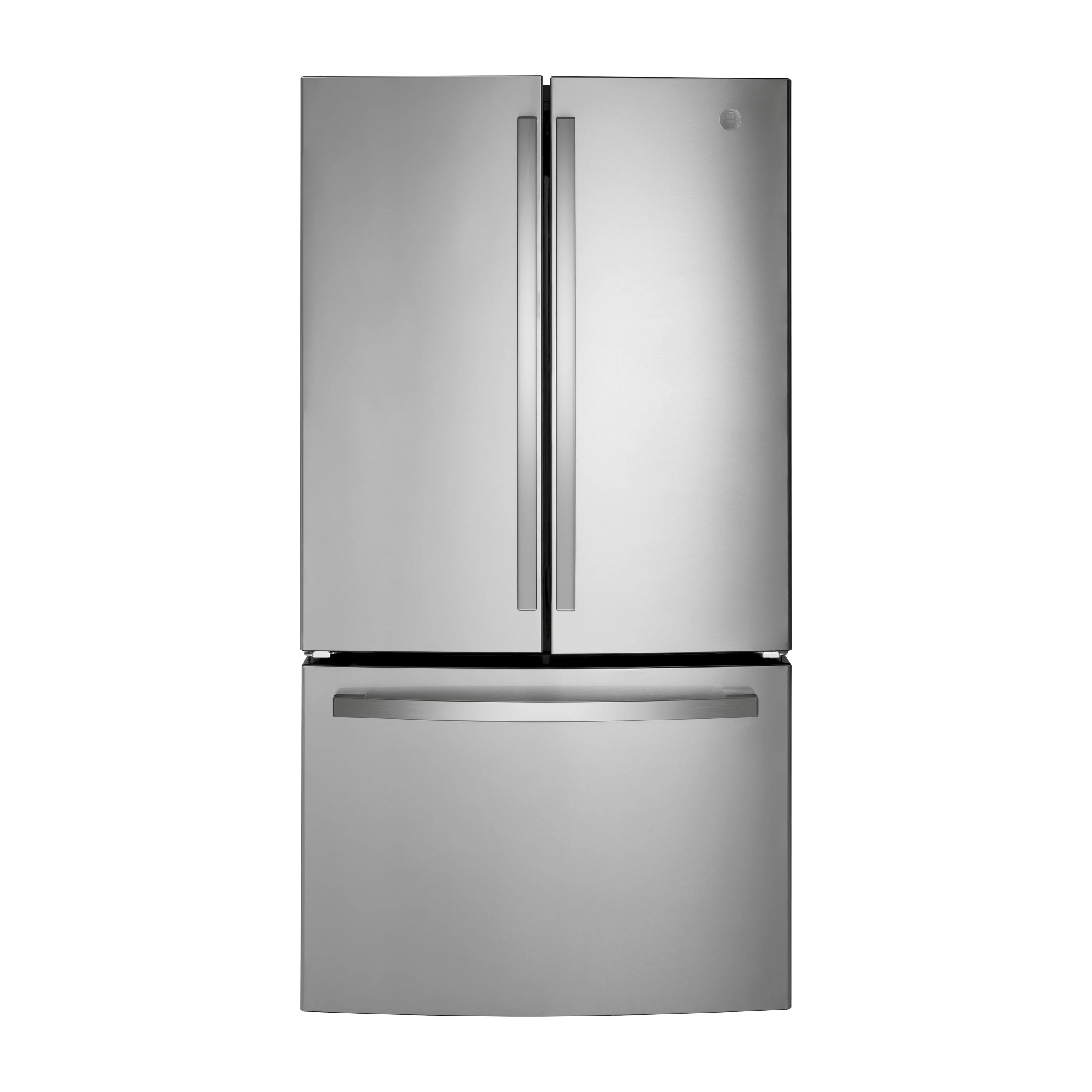 Factory Closeout GE GE® ENERGY STAR® 27.0 Cu. Ft. Fingerprint Resistant French-Door Refrigerator