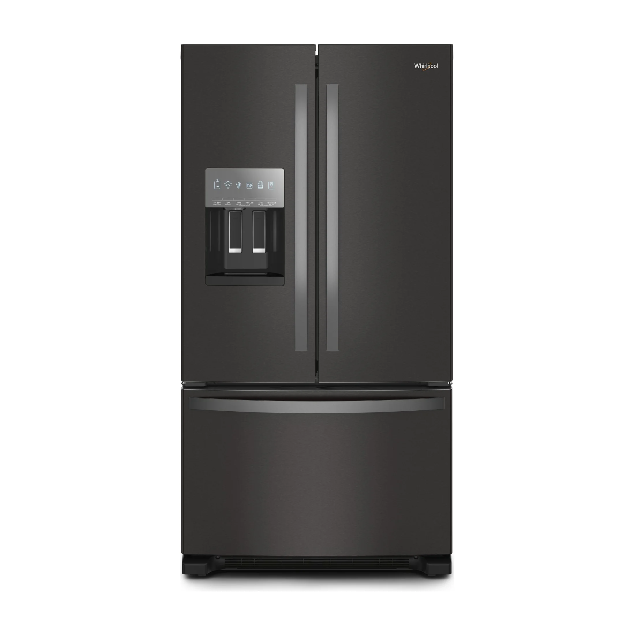 Factory Closeout Whirlpool 36-Inch Wide French Door Bottom Mount Refrigerator - 25 cu. ft.