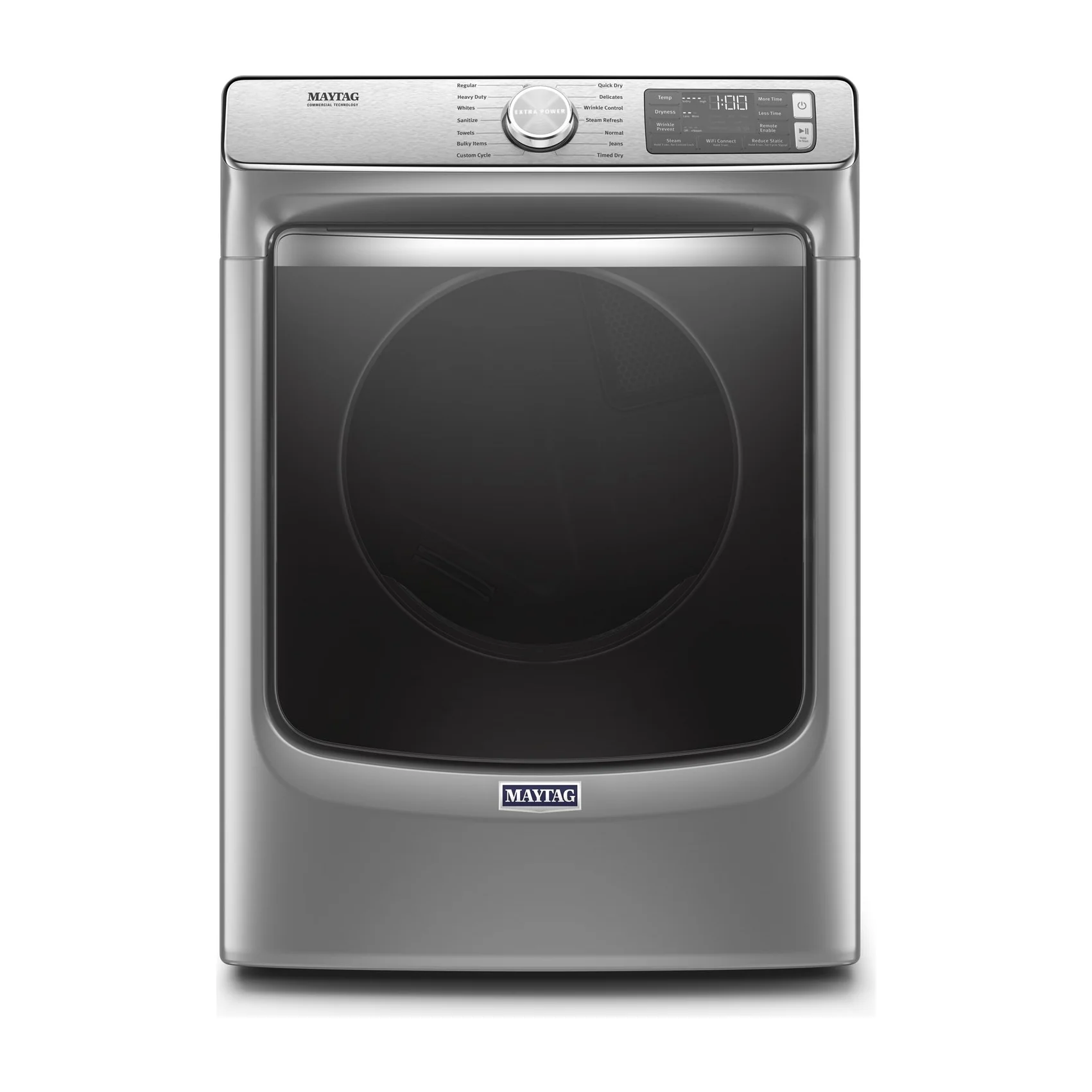 Factory Closeout Maytag Smart Front Load Electric Dryer with Extra Power and Advanced Moisture Sensing Plus - 7.3 cu. ft.