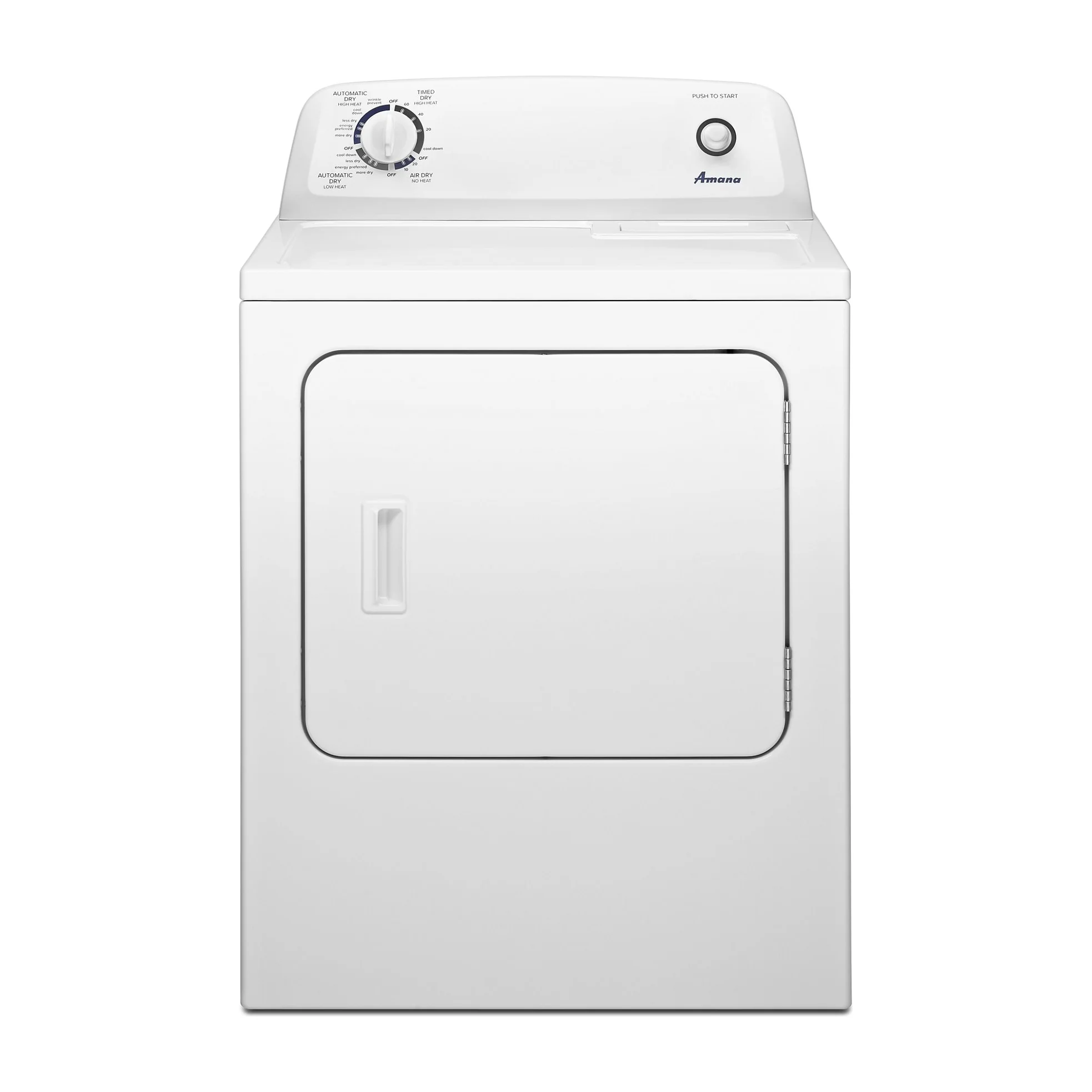 Factory Closeout Amana 6.5 cu. ft. Electric Dryer with Wrinkle Prevent Option