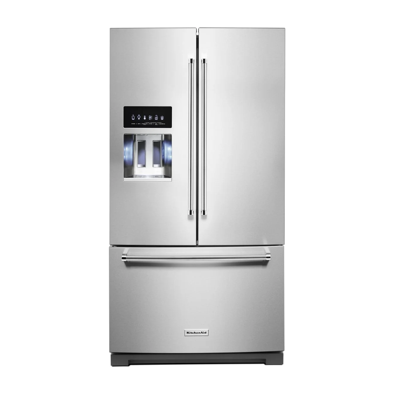Factory Closeout KitchenAid 26.8 Cu. Ft. Standard-Depth French Door Refrigerator with Exterior Ice and Water Dispenser