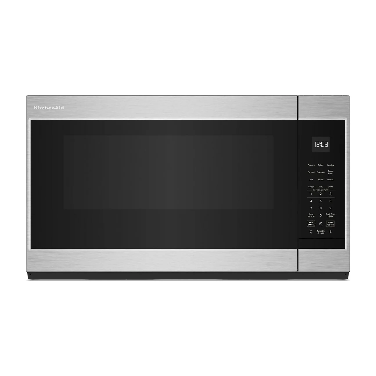 Factory Closeout KitchenAid 1.9 Cu. Ft. Microwave Hood Combination with Auto Functions