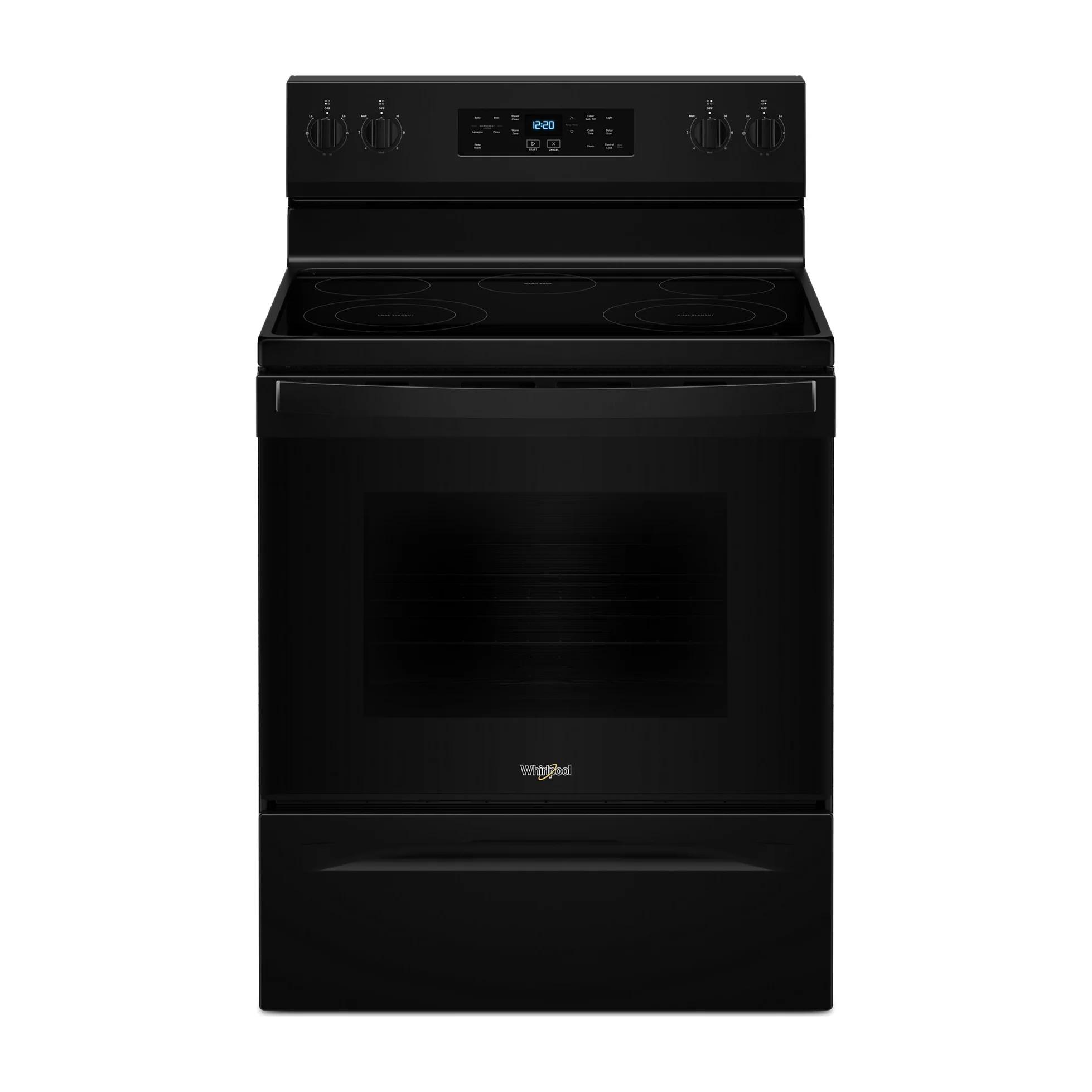 Factory Closeout Whirlpool 30-inch Electric Range with No Preheat Mode and Steam Clean