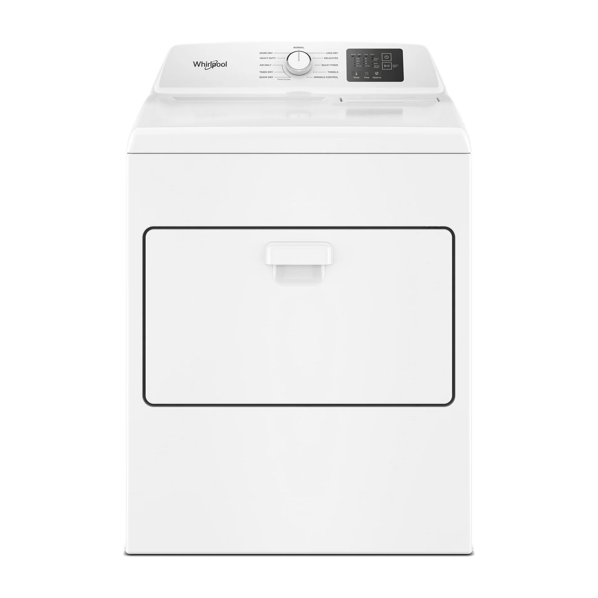 Factory Closeout Whirlpool 7.0 cu. ft. Electric Dryer with Adaptive Dry and Wrinkle Shield™ option - Vented Top Load Matching