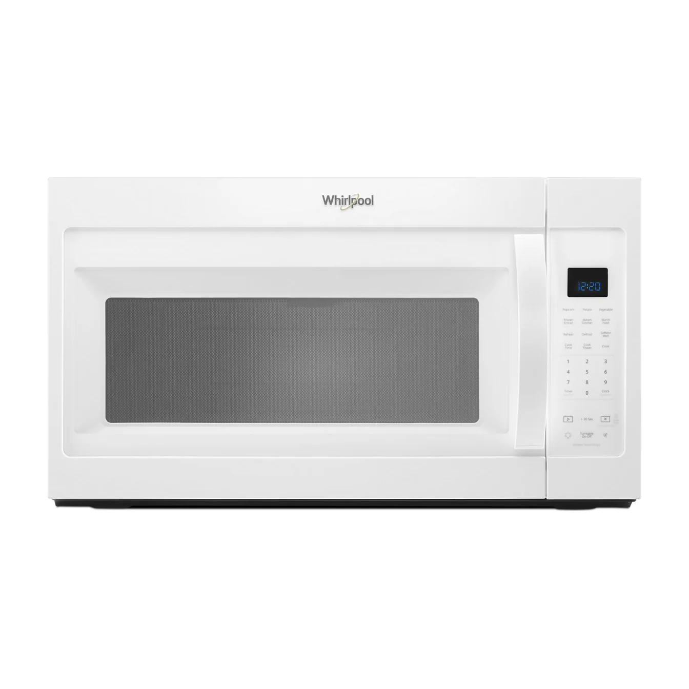 Factory Closeout Whirlpool 1.9 cu. ft. Capacity Steam Microwave with Sensor Cooking