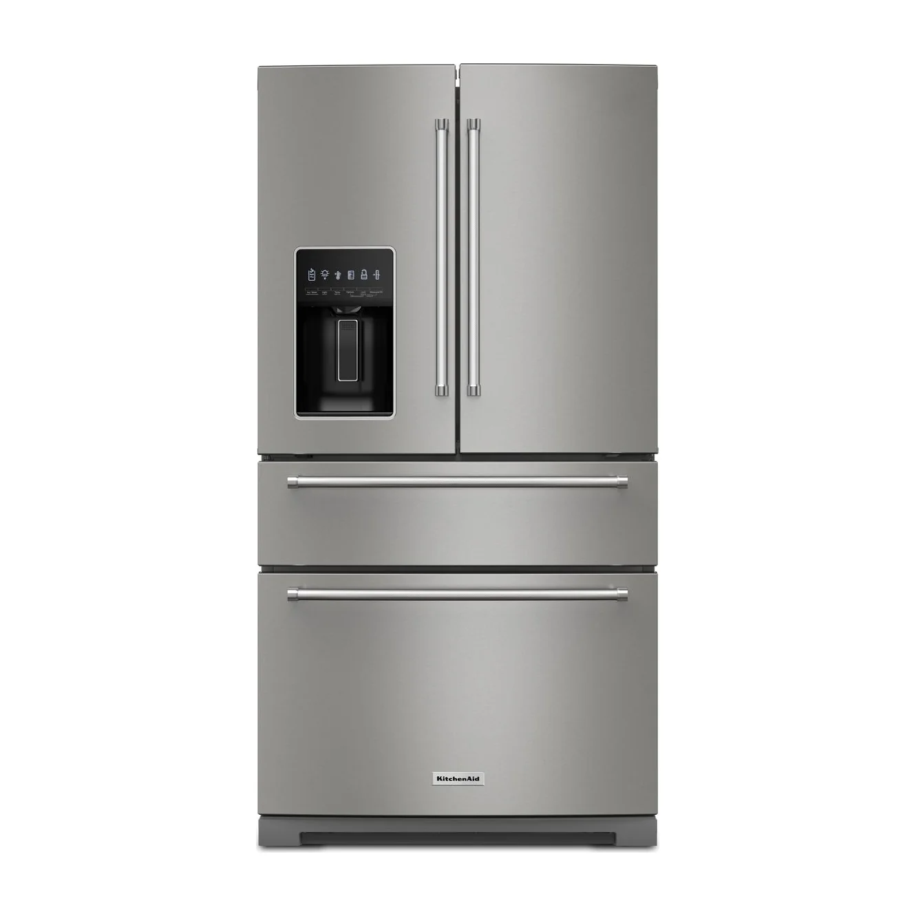 Factory Closeout KitchenAid 26.2 Cu. Ft. Multi-Door French Door Refrigerator with Platinum Interior