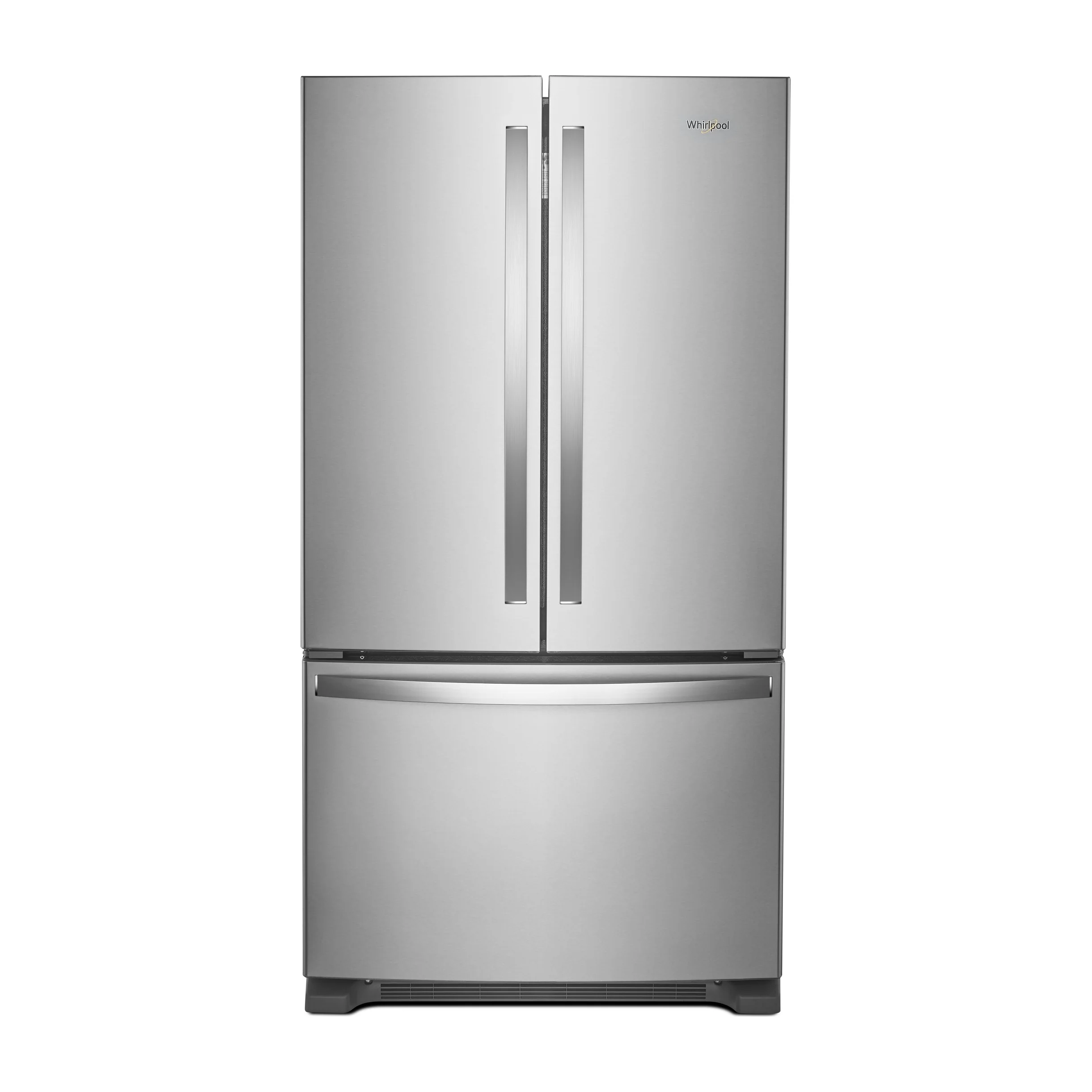 Factory Closeout Whirlpool 36-Inch Wide Full-Depth French Door Bottom Mount Refrigerator - 25 cu. ft.