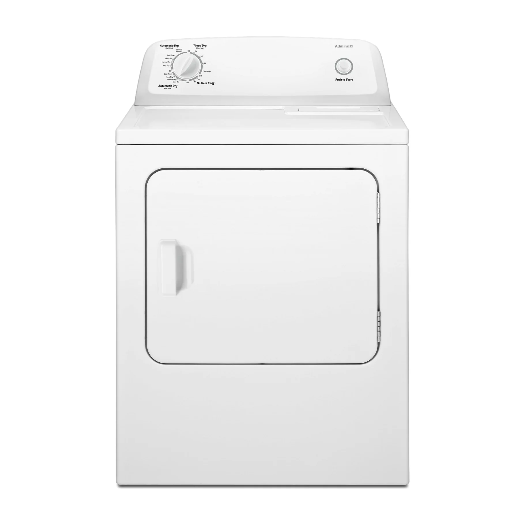 Factory Closeout Admiral 6.5 Cu.Ft. Electric Dryer