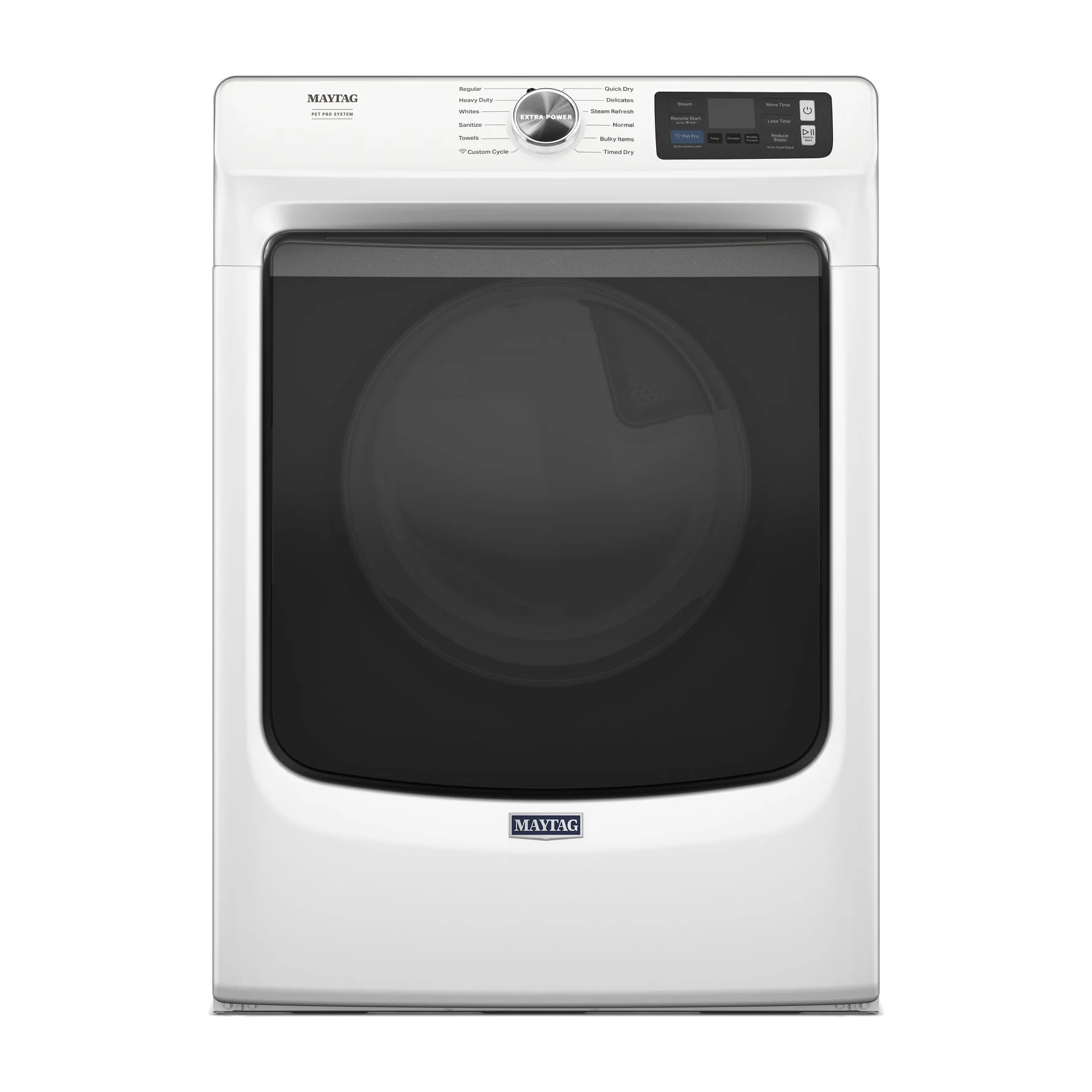 Factory Closeout Maytag Smart Pet Pro Front Load Electric Dryer - 7.4 CU. FT.