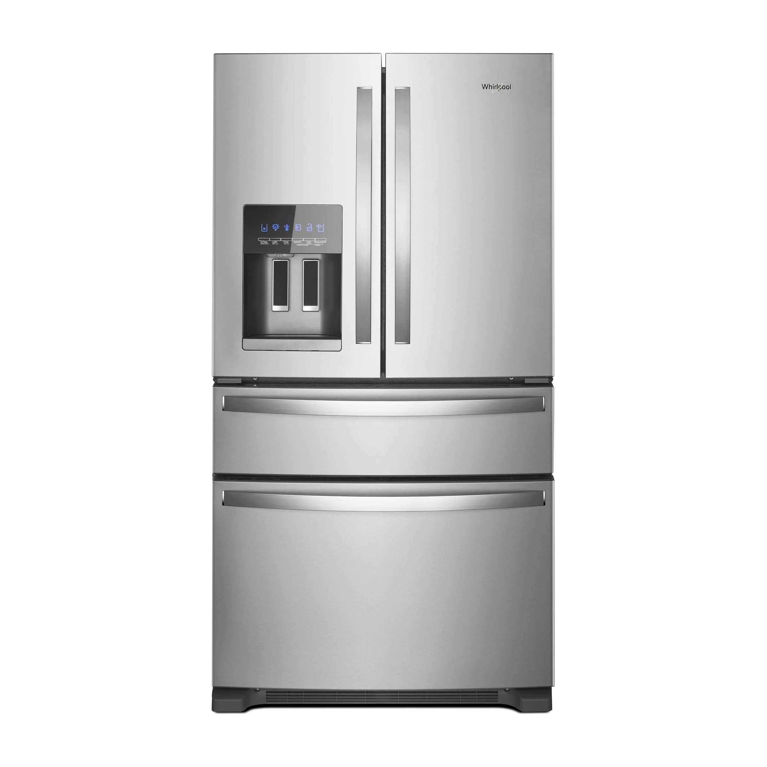 Factory Closeout Whirlpool 36-Inch Wide French Door Bottom Mount Refrigerator - 25 cu. ft.