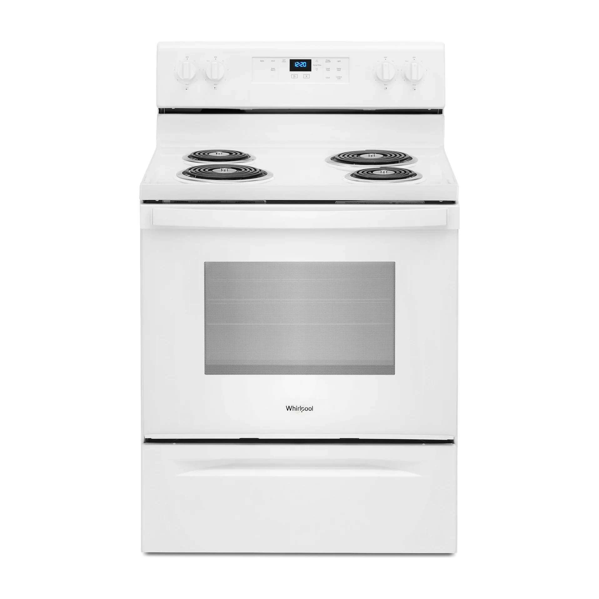 Factory Closeout Whirlpool 4.8 cu. ft. Electric Range with Keep Warm setting