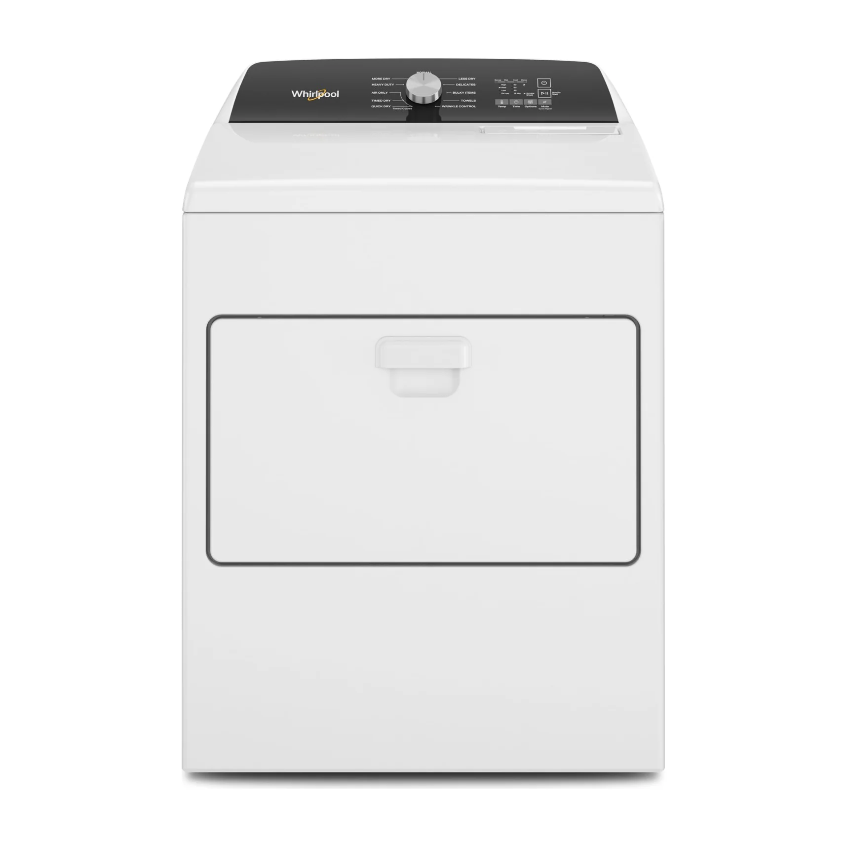 Factory Closeout Whirlpool 7.0 Cu. Ft. Top Load Electric Moisture Sensing Dryer