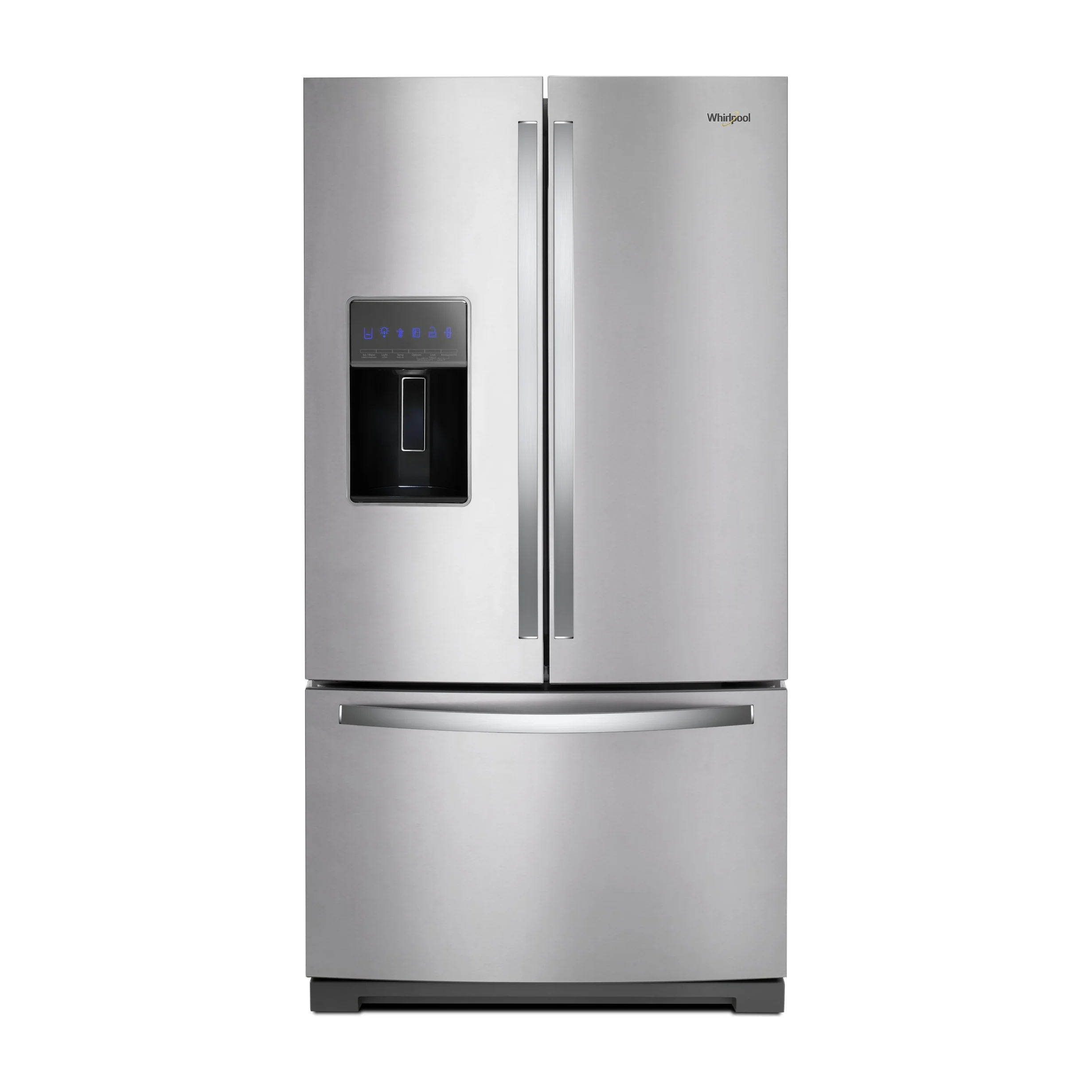 Factory Closeout Whirlpool 36-inch Wide French Door Refrigerator - 27 cu. ft.